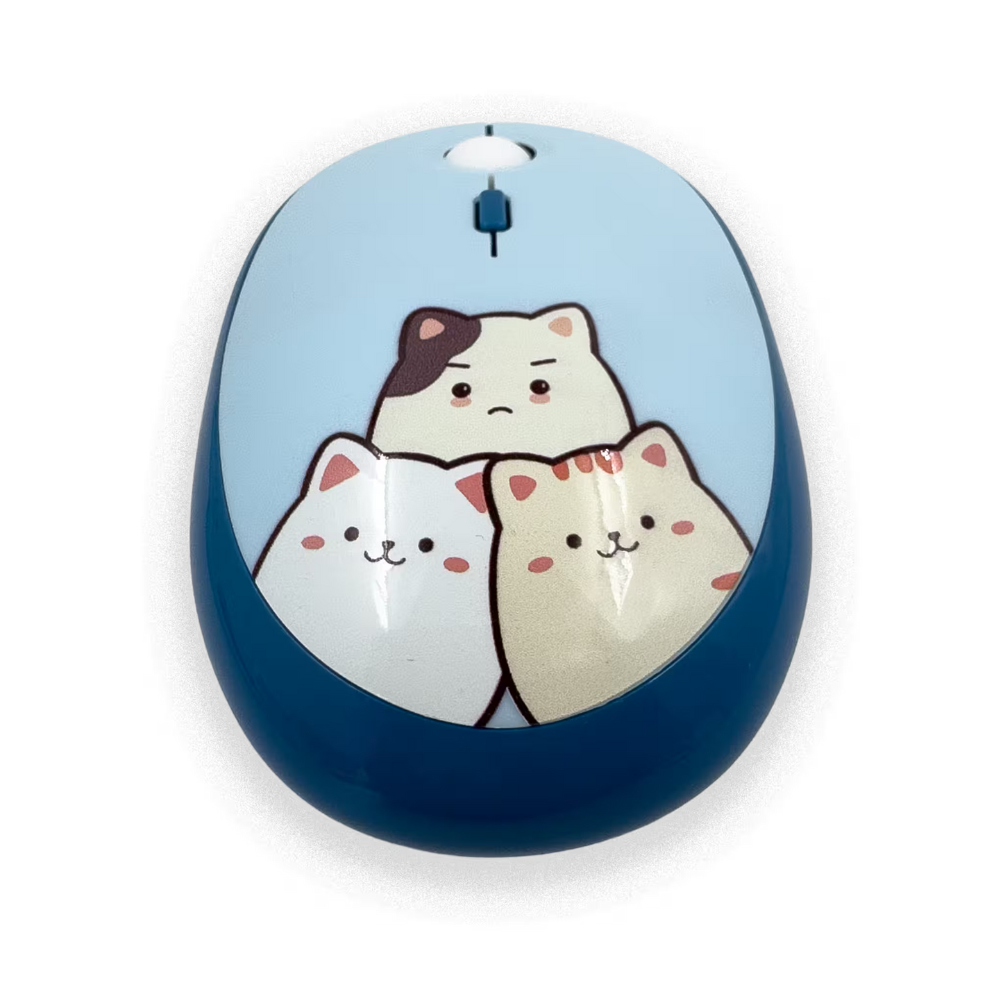 COMBO TECLADO Y MOUSE SILENCIOSO | MOFII SILLY CAT