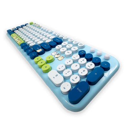 COMBO TECLADO Y MOUSE SILENCIOSO | MOFII SILLY CAT