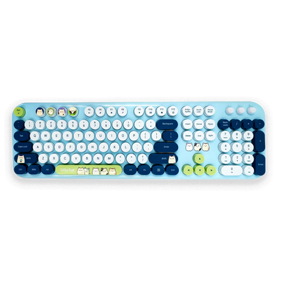 COMBO TECLADO Y MOUSE SILENCIOSO | MOFII SILLY CAT