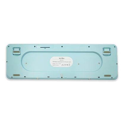 COMBO TECLADO Y MOUSE WEIBO WB-216 | AZUL