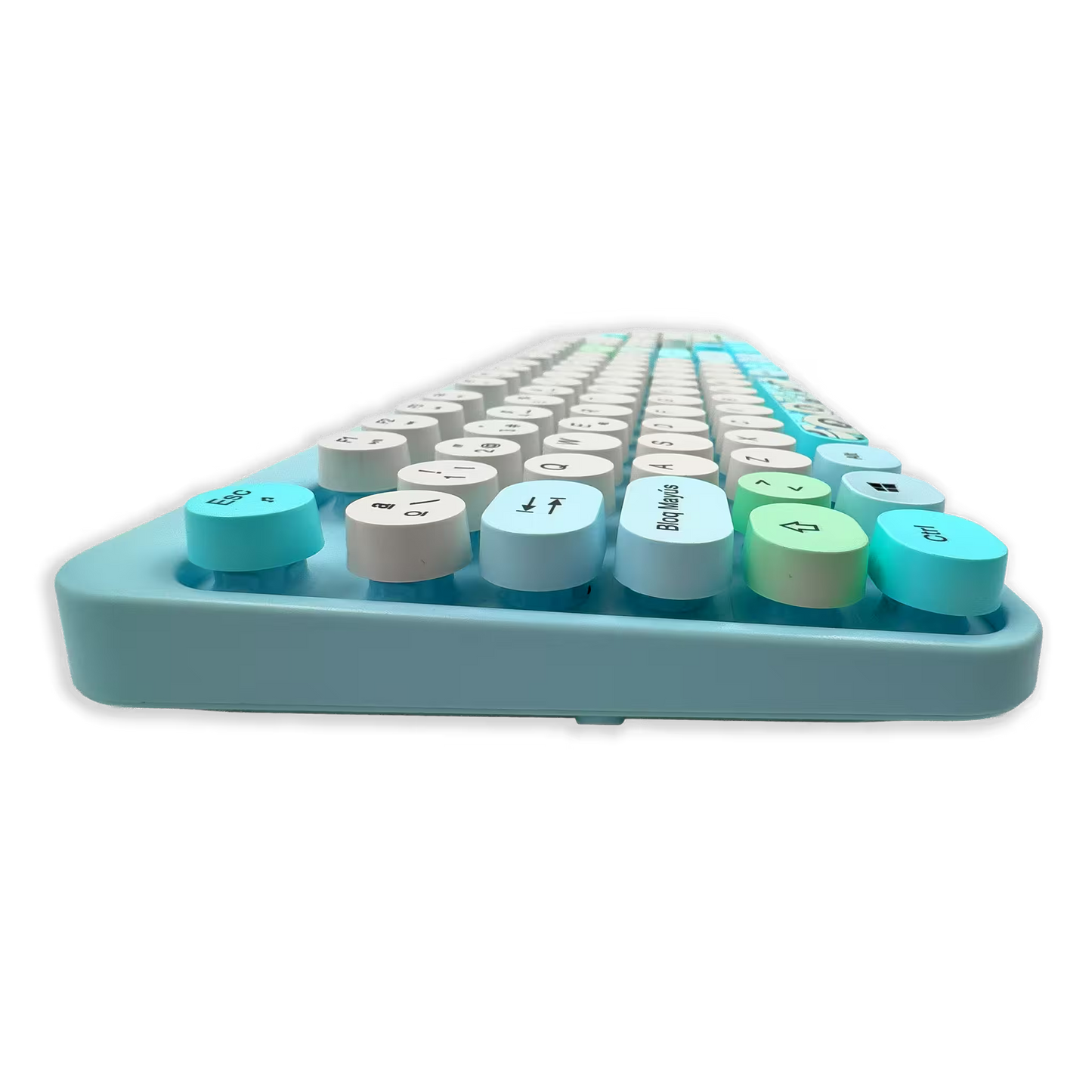 COMBO TECLADO Y MOUSE WEIBO WB-216 | AZUL