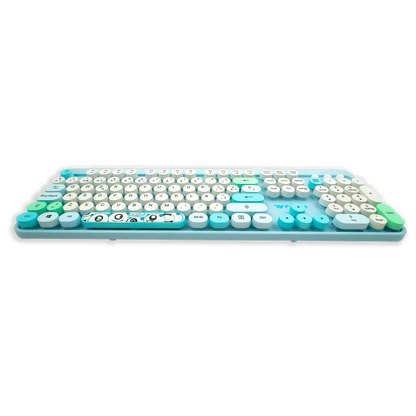 COMBO TECLADO Y MOUSE WEIBO WB-216 | AZUL