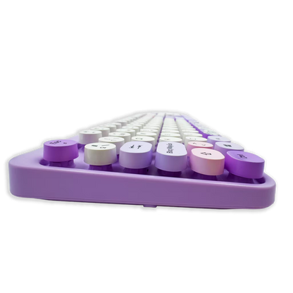 COMBO TECLADO Y MOUSE WEIBO WB-216 | MORADO