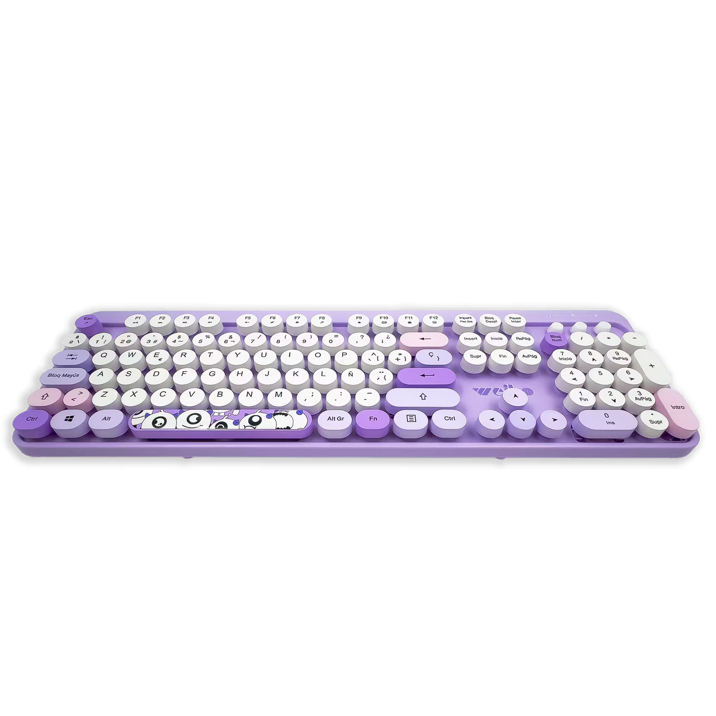 COMBO TECLADO Y MOUSE WEIBO WB-216 | MORADO