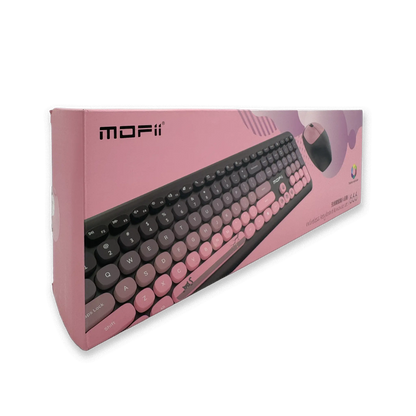 COMBO TECLADO Y MOUSE SILENCIOSO MOFII 0060-NEGRO DEGRADE