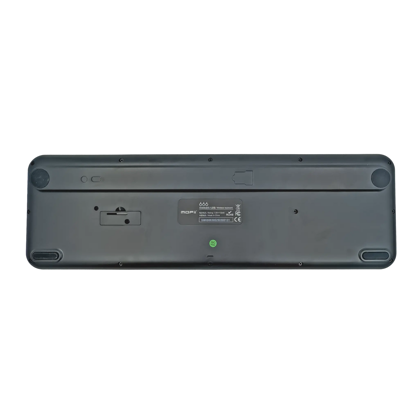 COMBO TECLADO Y MOUSE SILENCIOSO MOFII 0060-NEGRO DEGRADE