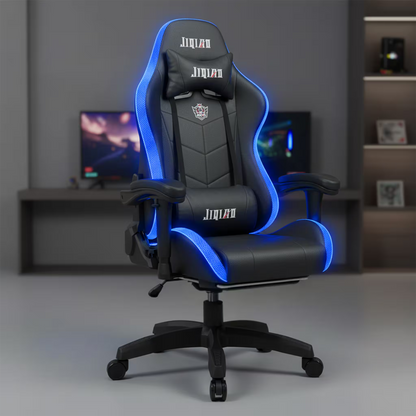 Silla Gamer Reclinable Ergónomica Negra - vista 3 silla gamer ergonómica