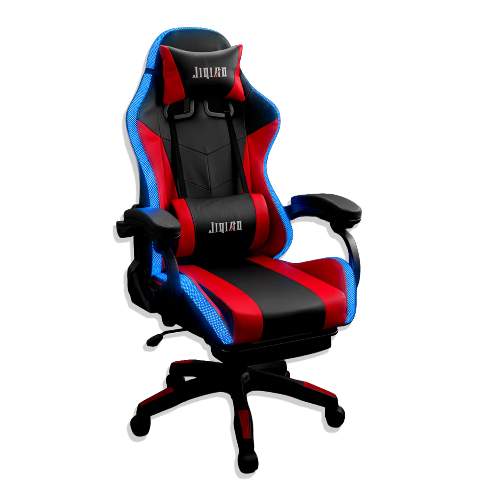 Silla Gamer RGB Ergónomica con Reposapiés