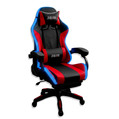 Silla Gamer RGB Ergónomica con Reposapiés