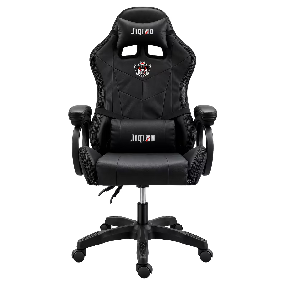 Silla Gamer JIQIAO Reclinable RGB – Iluminación LED Perimetral | Control Remoto 24 Botones | Reclinable 90–135° | Reposabrazos Articulados | Altura Ajustable