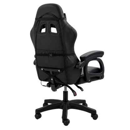 Silla Gamer JIQIAO Reclinable RGB – Iluminación LED Perimetral | Control Remoto 24 Botones | Reclinable 90–135° | Reposabrazos Articulados | Altura Ajustable
