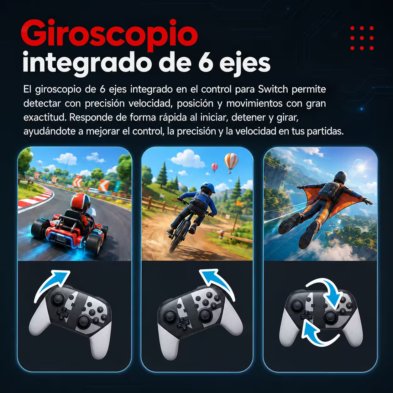 Control Pro Genérico Nintendo Switch - Edición Super Smash Bros Ultimate | Bluetooth Vibración Dual Giroscopio | 8H
