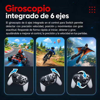 Control Pro Genérico Nintendo Switch - Edición Super Smash Bros Ultimate | Bluetooth Vibración Dual Giroscopio | 8H