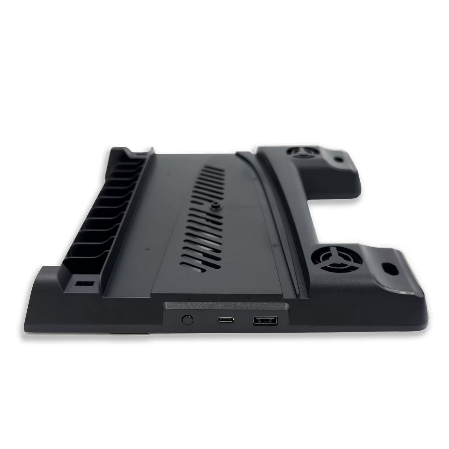 SOPORTE DE CARGA DUAL, ALMACENAMIENTO  Y VENTILACIÓN MULTIFUNCIONAL RGB -DOBE | PLAY 5