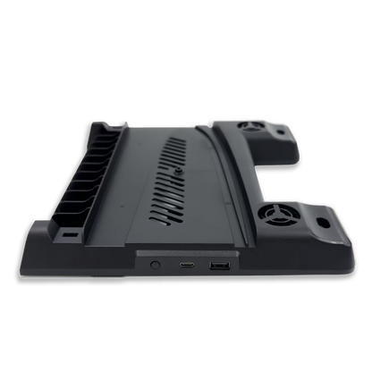 SOPORTE DE CARGA DUAL, ALMACENAMIENTO  Y VENTILACIÓN MULTIFUNCIONAL RGB -DOBE | PLAY 5