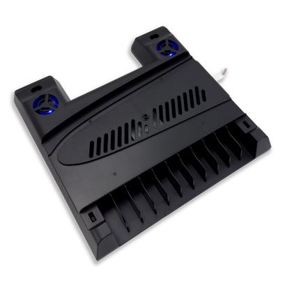 SOPORTE DE CARGA DUAL, ALMACENAMIENTO  Y VENTILACIÓN MULTIFUNCIONAL RGB -DOBE | PLAY 5