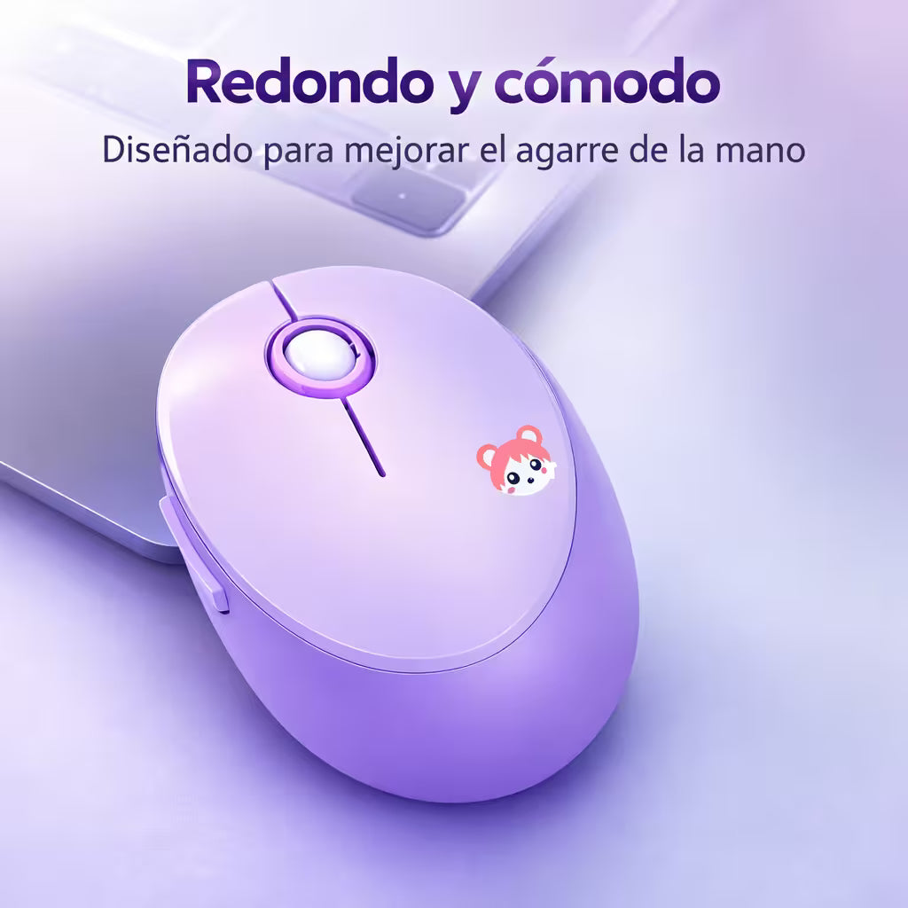 Combo Teclado Mouse Inalámbrico MOFII Sweet — 2.4G Ergónomico Silencioso 4 Botones