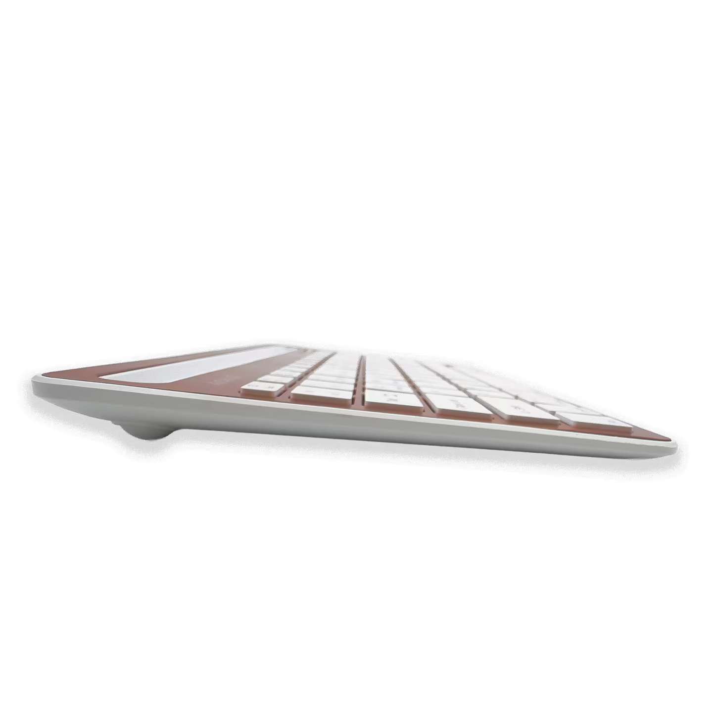 Teclado Inalámbrico Bluetooth Tipo C AOAS AS-199 | Dual Mode, Recargable y Multidispositivo para Tablet/Laptop | ROSADO