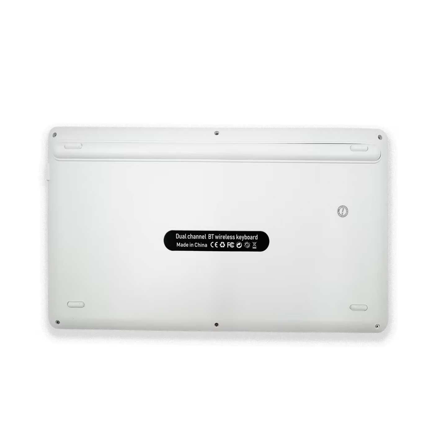 Teclado Inalámbrico Bluetooth Tipo C AOAS AS-199 | Dual Mode, Recargable y Multidispositivo para Tablet/Laptop | ROSADO