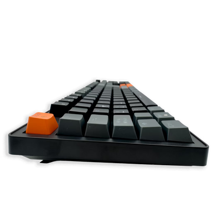 Teclado Mecánico Weibo WB-555 RGB Negro — Switches Rojos Full-Size 104 Teclas Cable