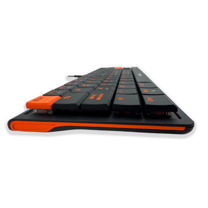 Teclado Mecánico Mini Weibo WB-777 RGB - Compacto Switches Mecánicos Gaming Cable