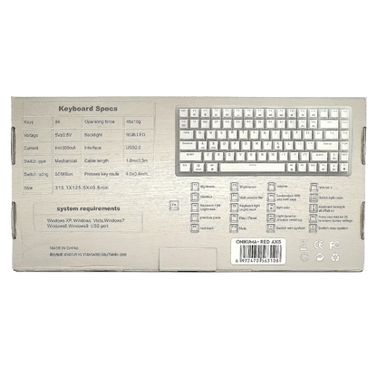 TECLADO MECÁNICO ONIKUMA G30