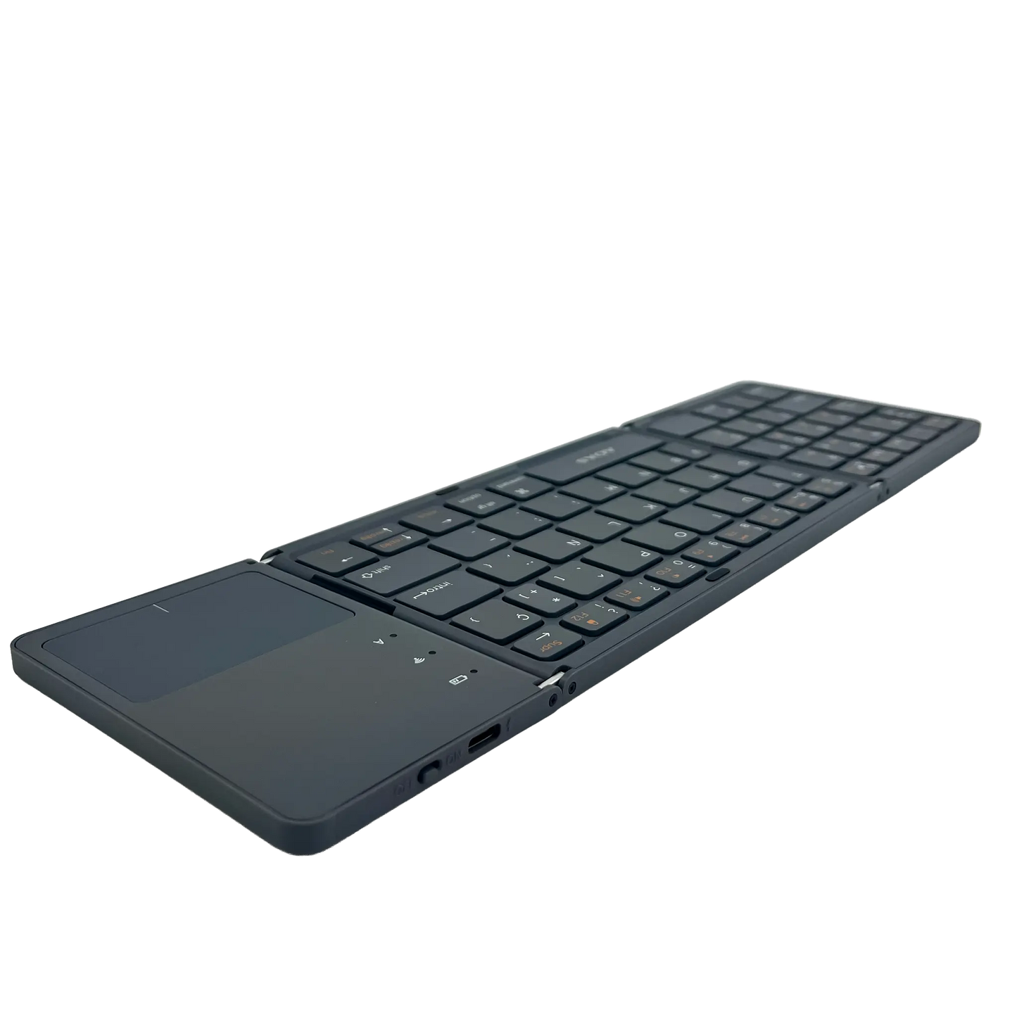 Teclado Plegable Bluetooth AOAS A-1008 con Touchpad Negro - Triple Plegable 40H Batería