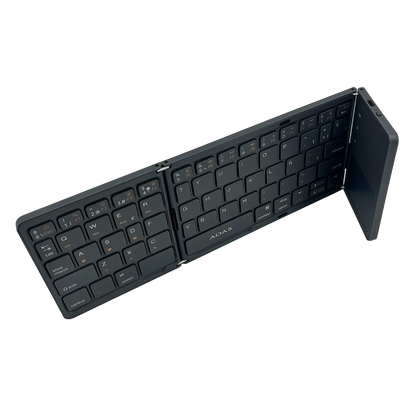 Teclado Plegable Bluetooth AOAS A-1008 con Touchpad Negro - Triple Plegable 40H Batería
