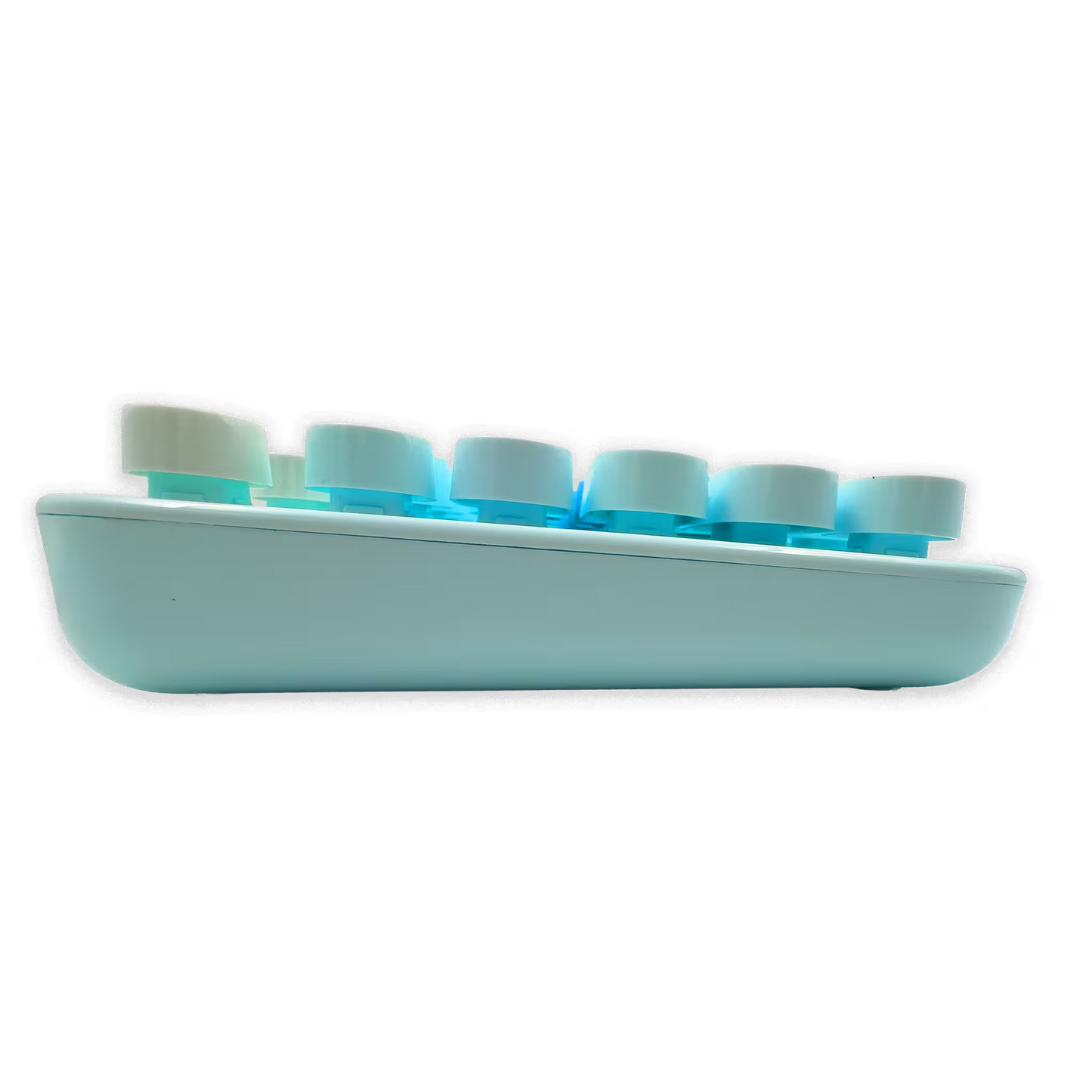 Teclado con Cable MOFII SWEET AZUL: Estilo Retro y Productividad