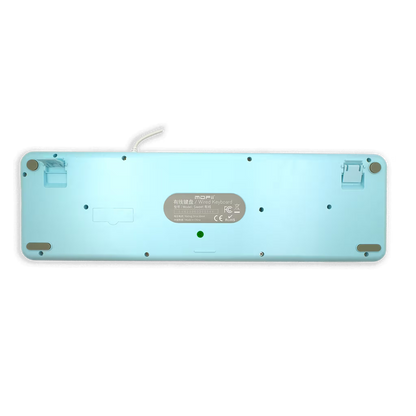 Teclado con Cable MOFII SWEET AZUL: Estilo Retro y Productividad