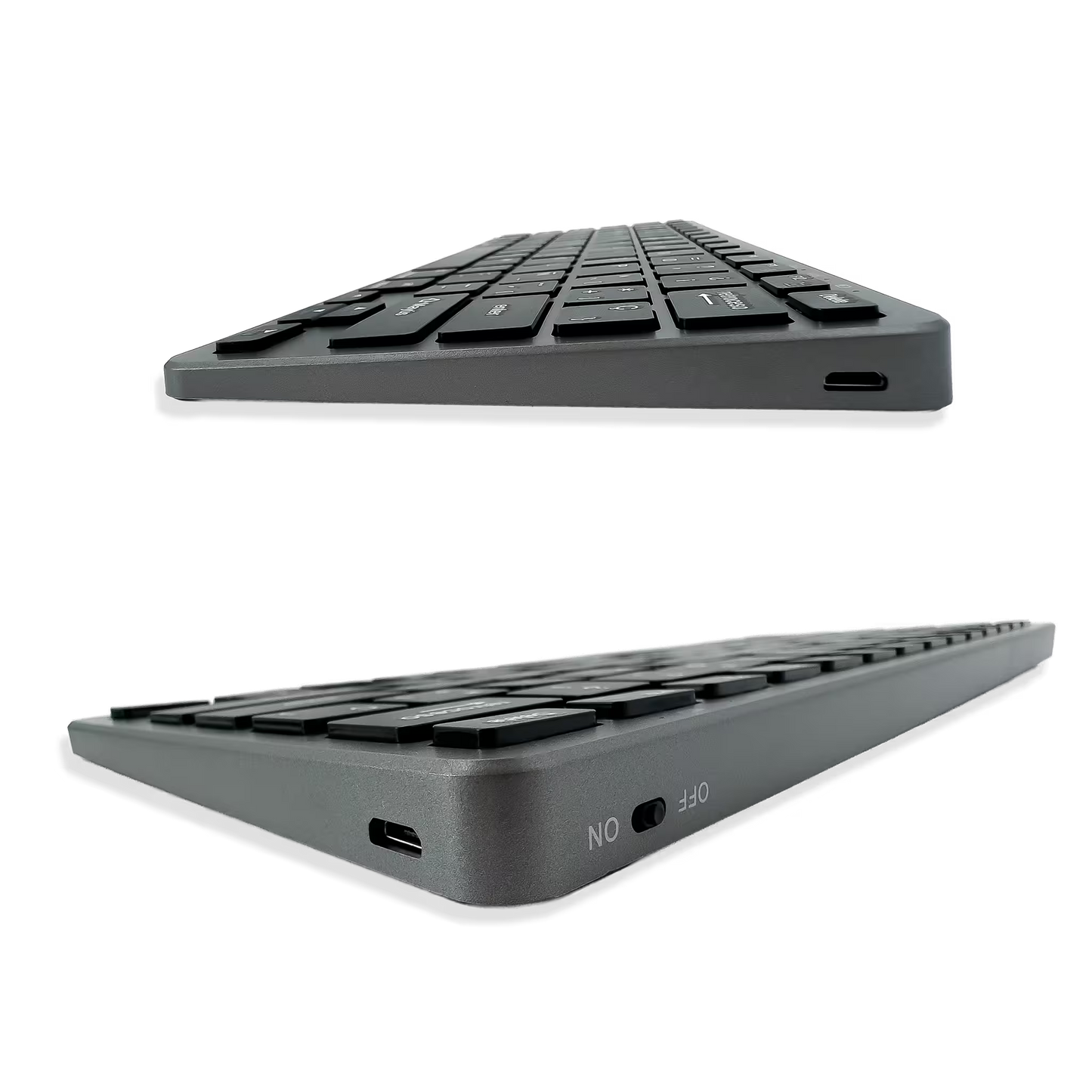 Teclado Inalámbrico Weibo WB-8055 Bluetooth 5.0 - 3 Modos Recargable Multi-Dispositivo