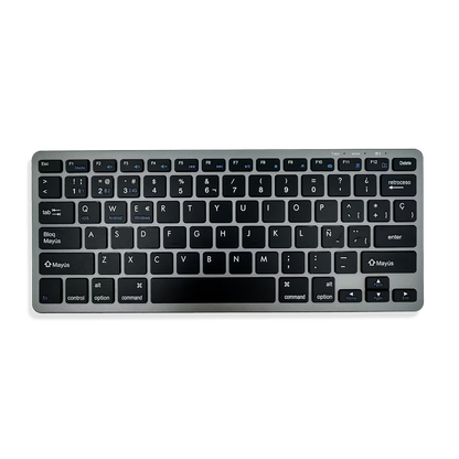 Teclado Inalámbrico Weibo WB-8055 Bluetooth 5.0 - 3 Modos Recargable Multi-Dispositivo