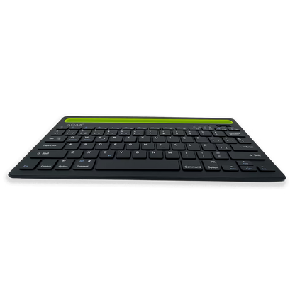 Teclado Inalámbrico Bluetooth Tipo C AOAS AS-199 | Dual Mode, Recargable y Multidispositivo para Tablet/Laptop | NEGRO