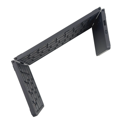 Teclado Plegable Bluetooth AOAS A-1008 con Touchpad Negro - Triple Plegable 40H Batería