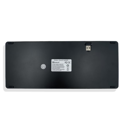 Teclado Inalámbrico Weibo WB-8055 Bluetooth 5.0 - 3 Modos Recargable Multi-Dispositivo