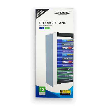 STAND DE ALMACENAMIENTO PARA VIDEOJUEGOS - 12 DISCOS