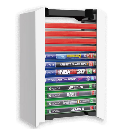 STAND DE ALMACENAMIENTO PARA VIDEOJUEGOS - 12 DISCOS