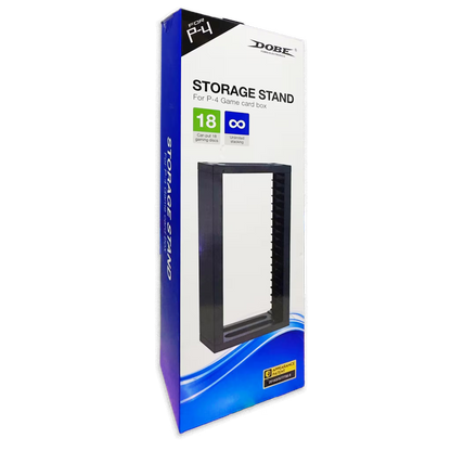 STAND DE ALMACENAMIENTO PARA VIDEOJUEGOS - 18 DISCOS (MODULAR)