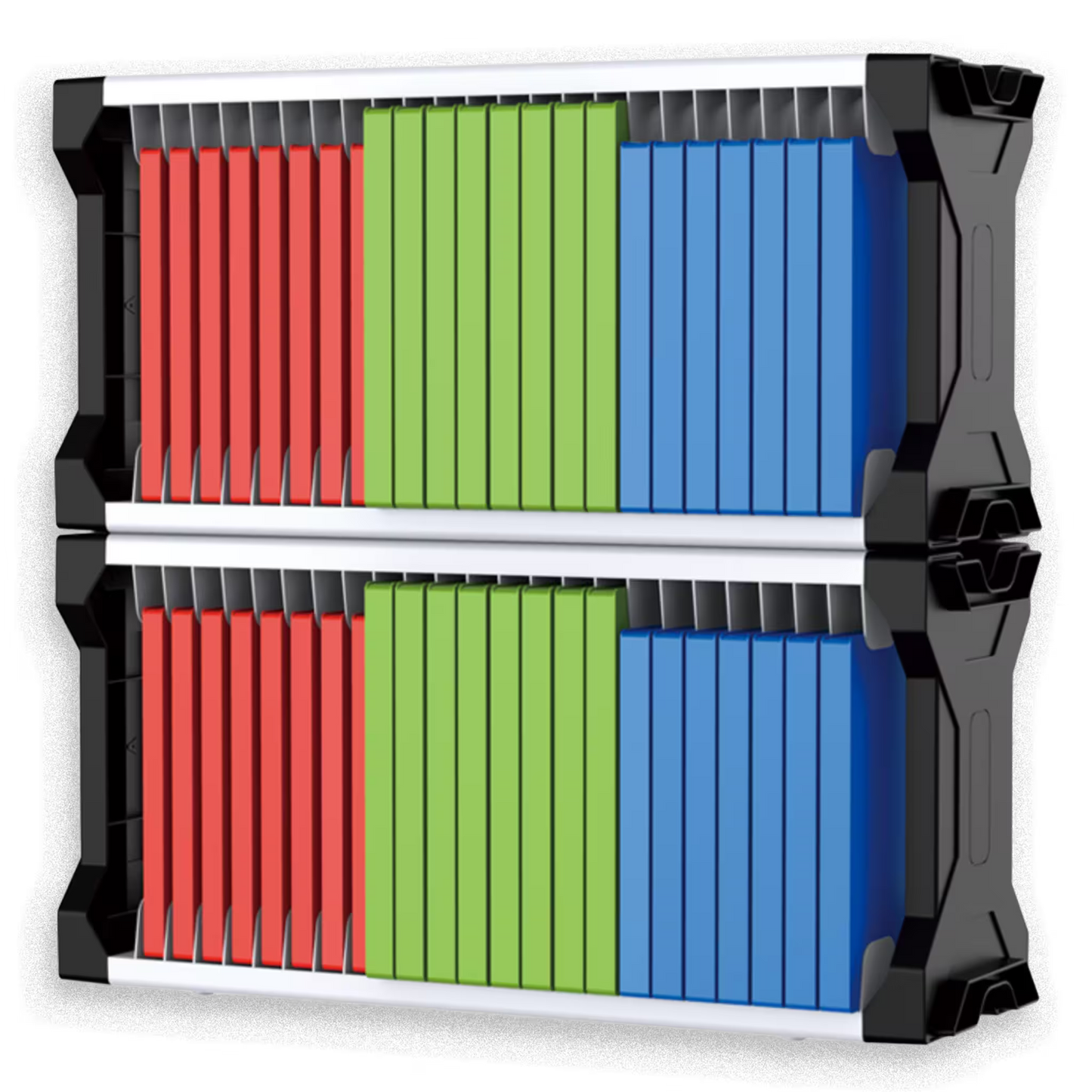 STAND DE ALMACENAMIENTO PARA 23 VIDEOJUEGOS - Modular con Ganchos para Auriculares