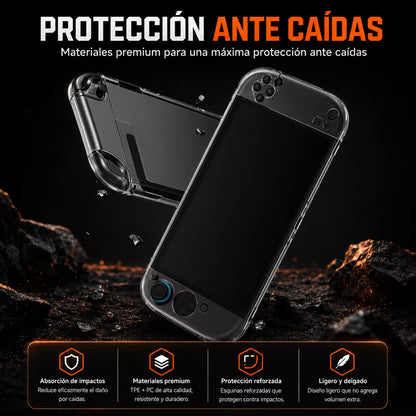 Carcasa Protectora Nintendo Switch 2 | Acrílica Transparente Crystal Clear