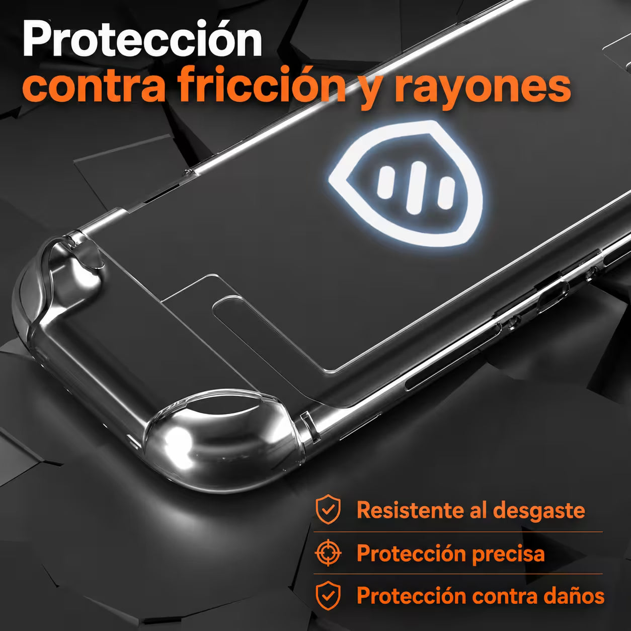 Carcasa Protectora Nintendo Switch 2 | Acrílica Transparente Crystal Clear