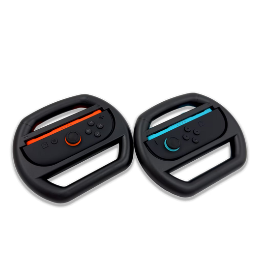 Volante para Joy-Con Nintendo Switch 2 - Pack x2 L+R Simulador Conducción Carreras