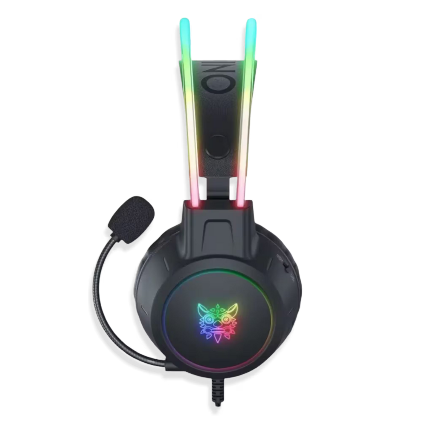 Diadema Gamer ONIKUMA X15 PRO RGB Negra - Diafragma Grafeno 50mm