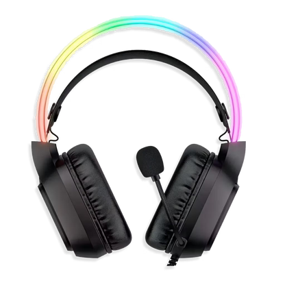 Diadema Gamer ONIKUMA X22 RGB Negra - Audio Estéreo 50mm