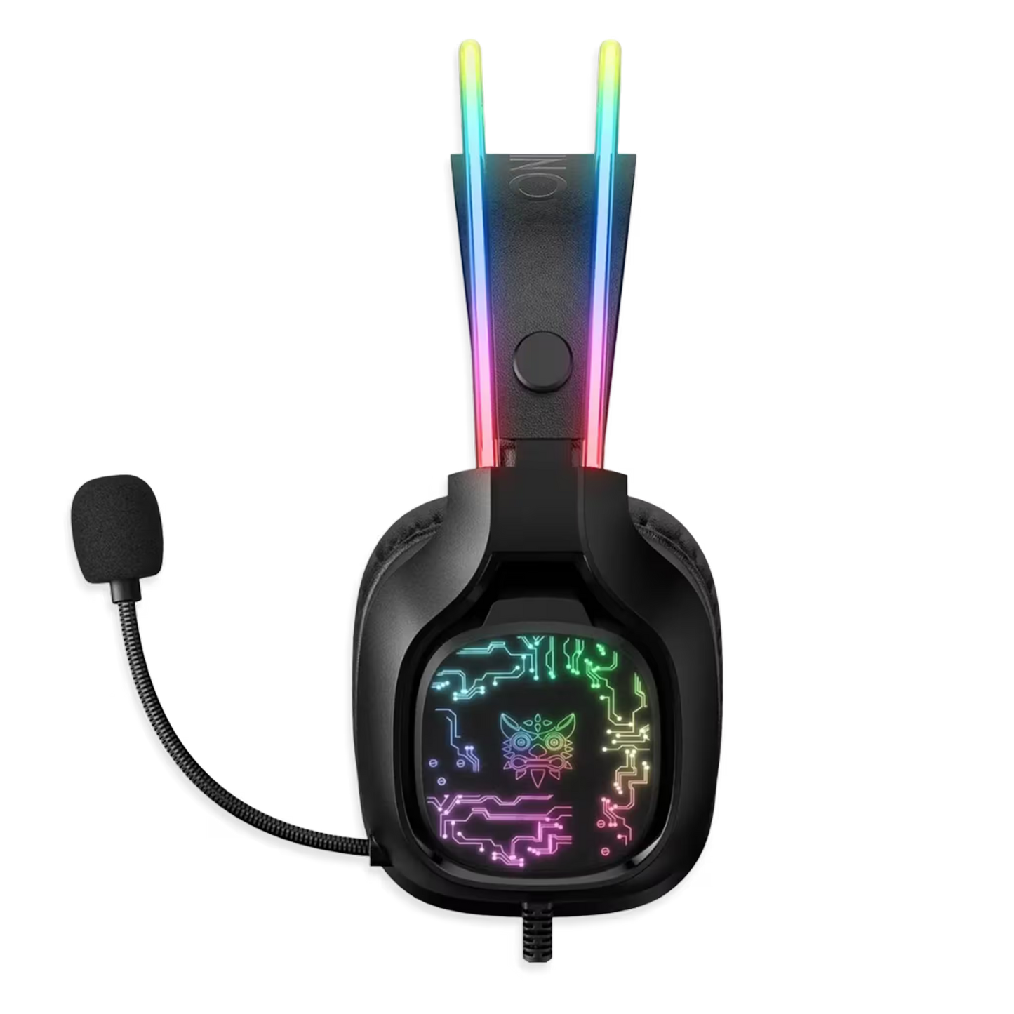 Diadema Gamer ONIKUMA X22 RGB Negra - Audio Estéreo 50mm
