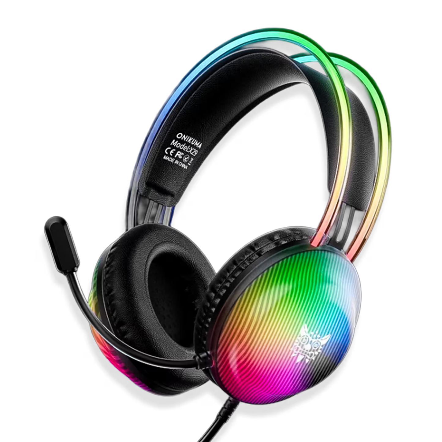 Diadema Gamer ONIKUMA X29 RGB - Audio 50mm Sonido Envolvente - vista 12 diadema gamer audífonos