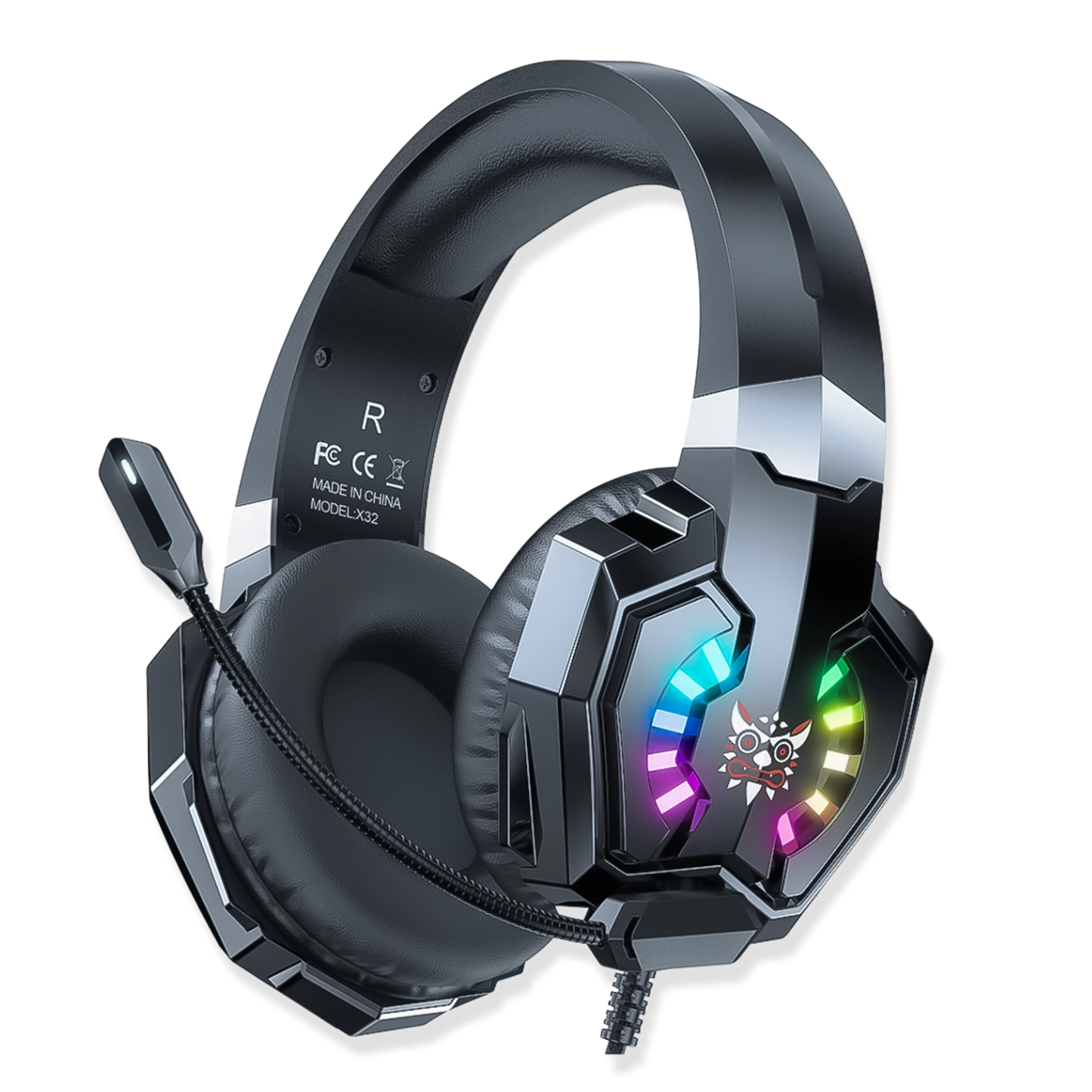 Diadema Gamer ONIKUMA X32 RGB - Audio Estéreo 50mm