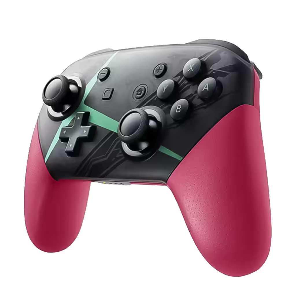 Control Pro Genérico Nintendo Switch - Edición Xenoblade Chronicles | Bluetooth Vibración Dual Giroscopio | 8H