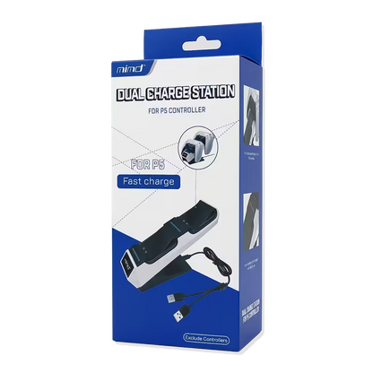 Base Cargadora Dual PS5 – Carga Rápida USB-C MIMD