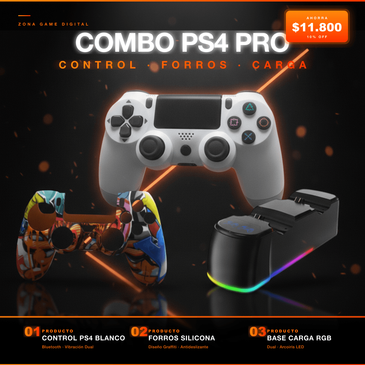 Bundle PS4 Pro - Zona Game Digital
